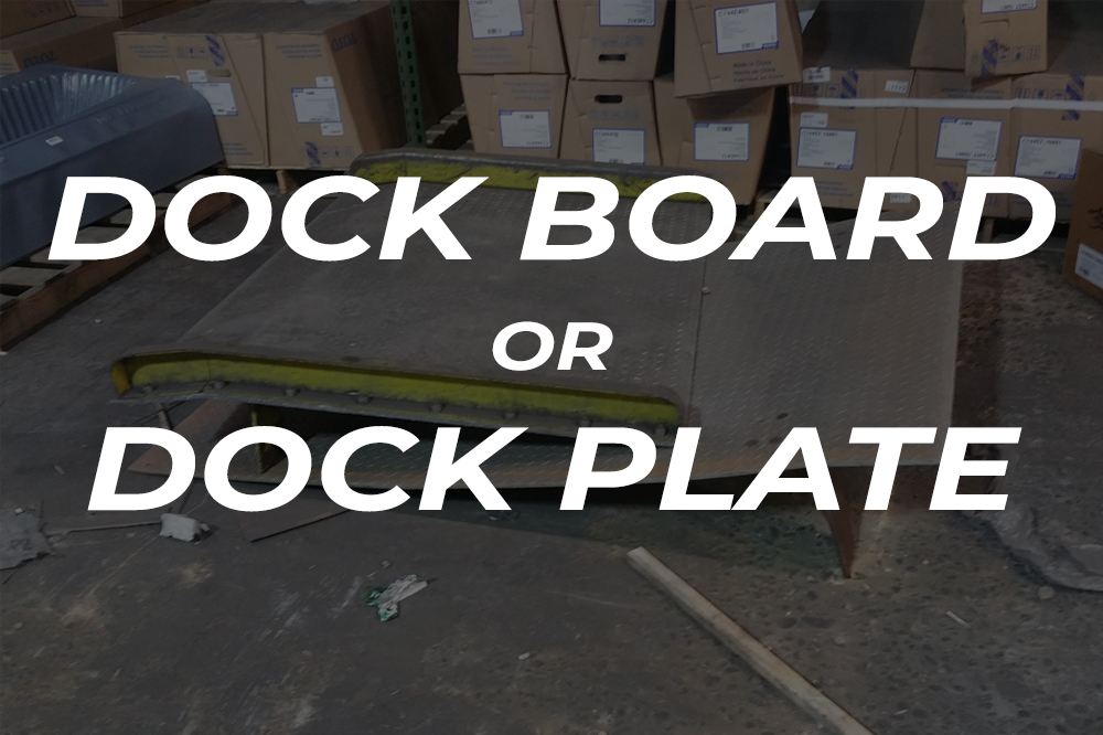 dock board or dock plate